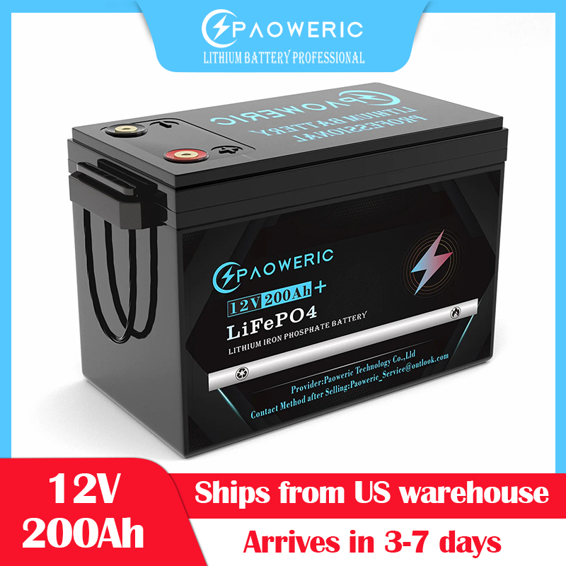بطارية ليثيوم فوسفات الحديد 12 - مراجعة Rv Lithium Battery 200Ah وسعره