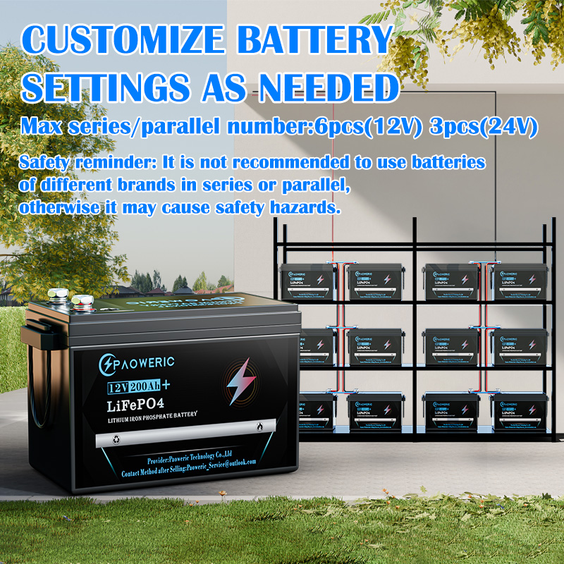 بطارية ليثيوم فوسفات الحديد 12 - مراجعة Rv Lithium Battery 200Ah وسعره