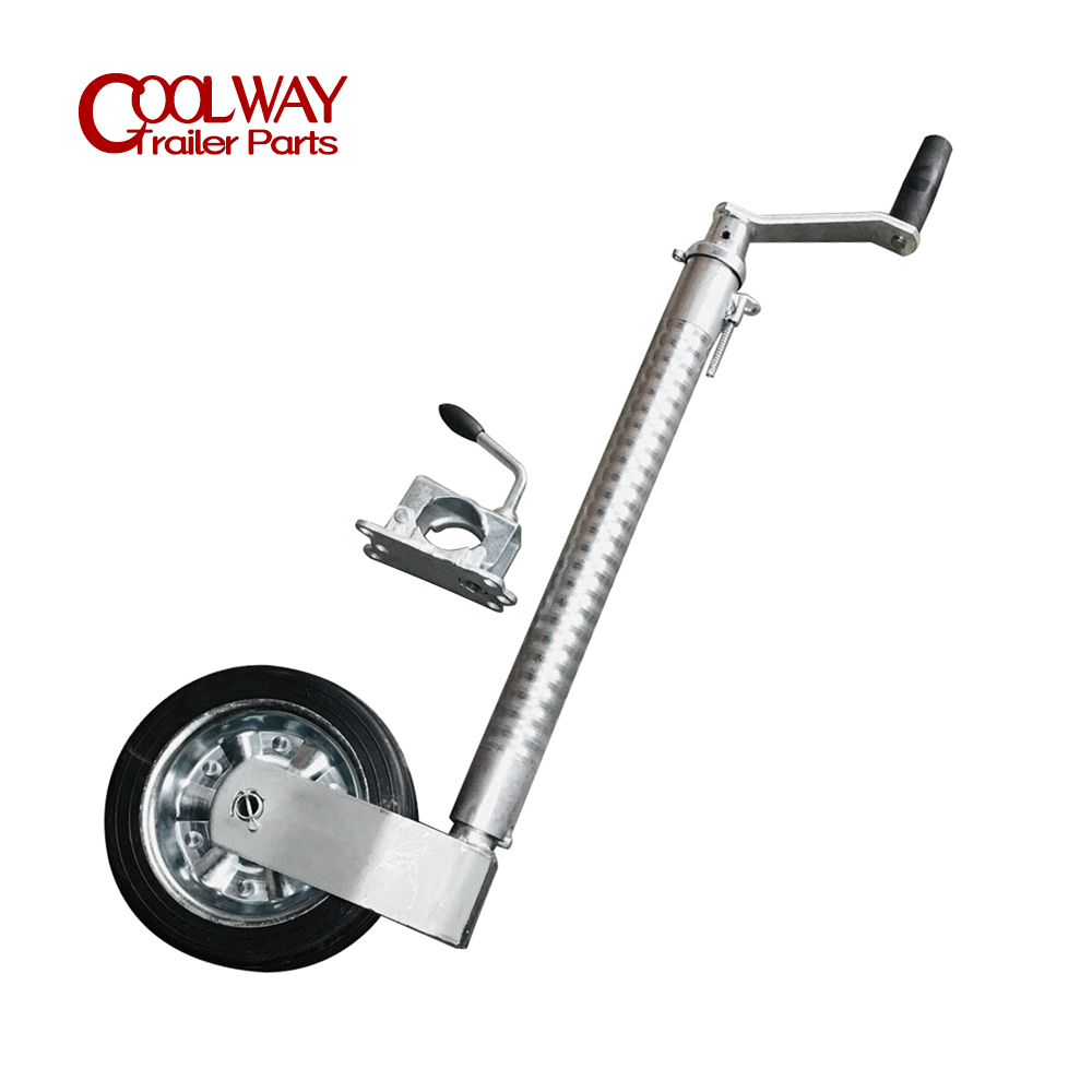 الثقيلة 48 مللي متر مضلع مقطور - مراجعة Camper Trailer Jockey Wheel وسعره