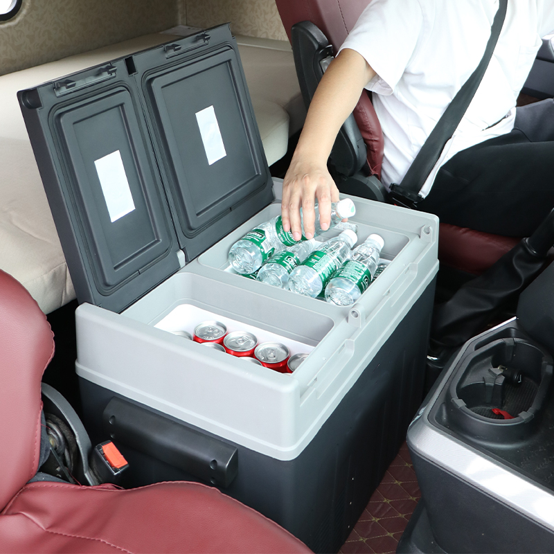 ثلاجة شاحنة محمولة TF36D بجهد  - مراجعة 12V Fridge Freezer Rv وسعره