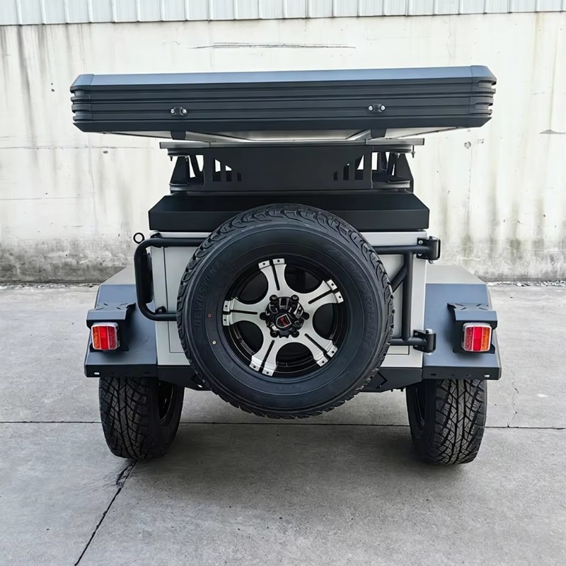 مقطورة تخييم للطرق الوعرة مع خ - مراجعة Off Road Camper Trailer Tent وسعره