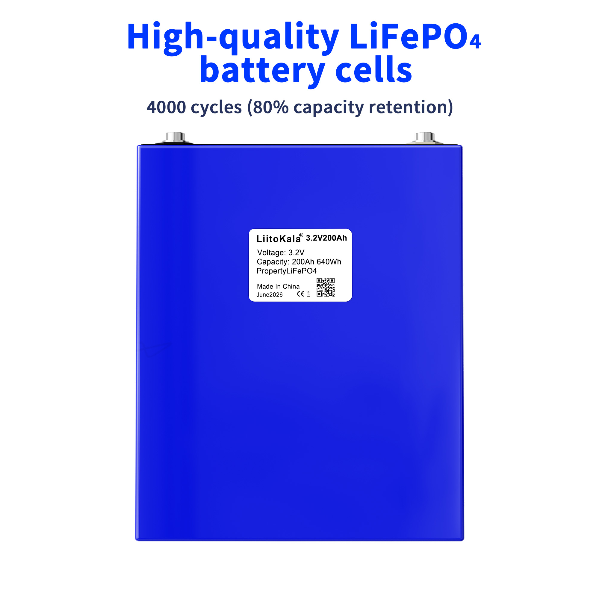 بطارية LiitoKala 3.2 فولت 200  - مراجعة Rv Lithium Battery 200Ah وسعره