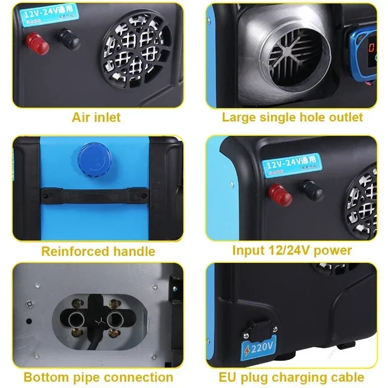 سخان هواء ديزل للسيارة 12 فولت - مراجعة Rv Diesel Heater 12V وسعره