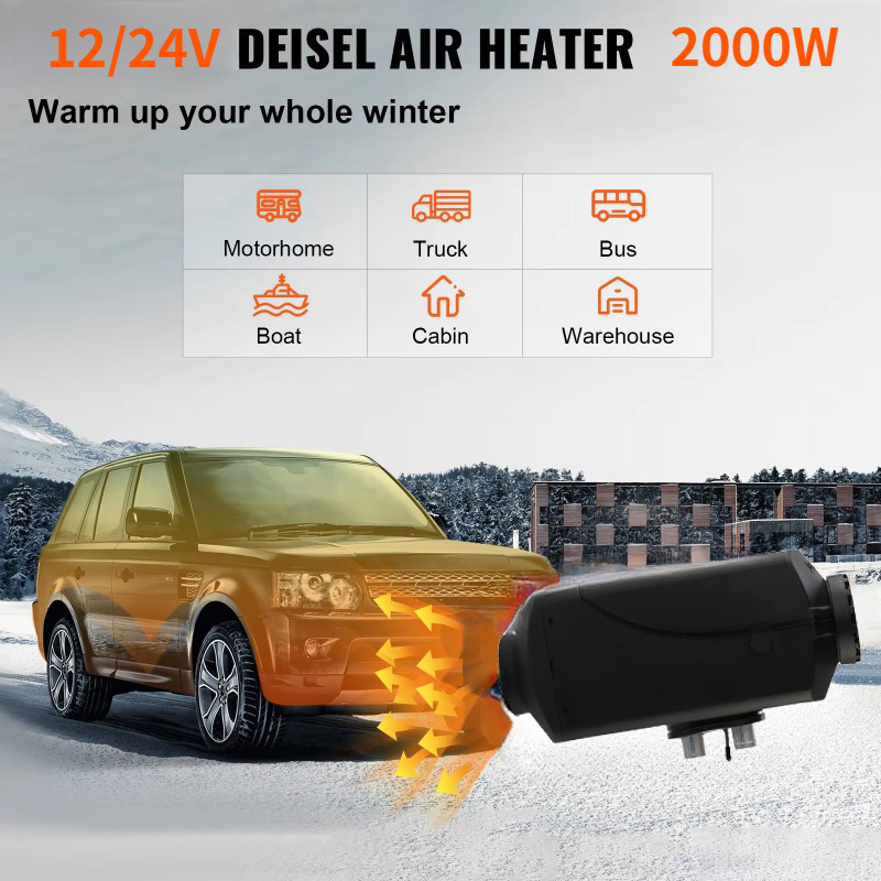12 فولت/24 فولت 2KW/5KW الهواء - مراجعة Rv Diesel Heater 12V وسعره