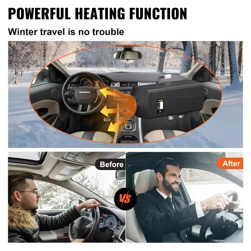 12 فولت/24 فولت 2KW/5KW الهواء - مراجعة Rv Diesel Heater 12V وسعره
