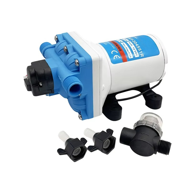 مضخة مياه غشائية بحرية HY-3045 - مراجعة Rv Water Pump 12V 55Psi وسعره