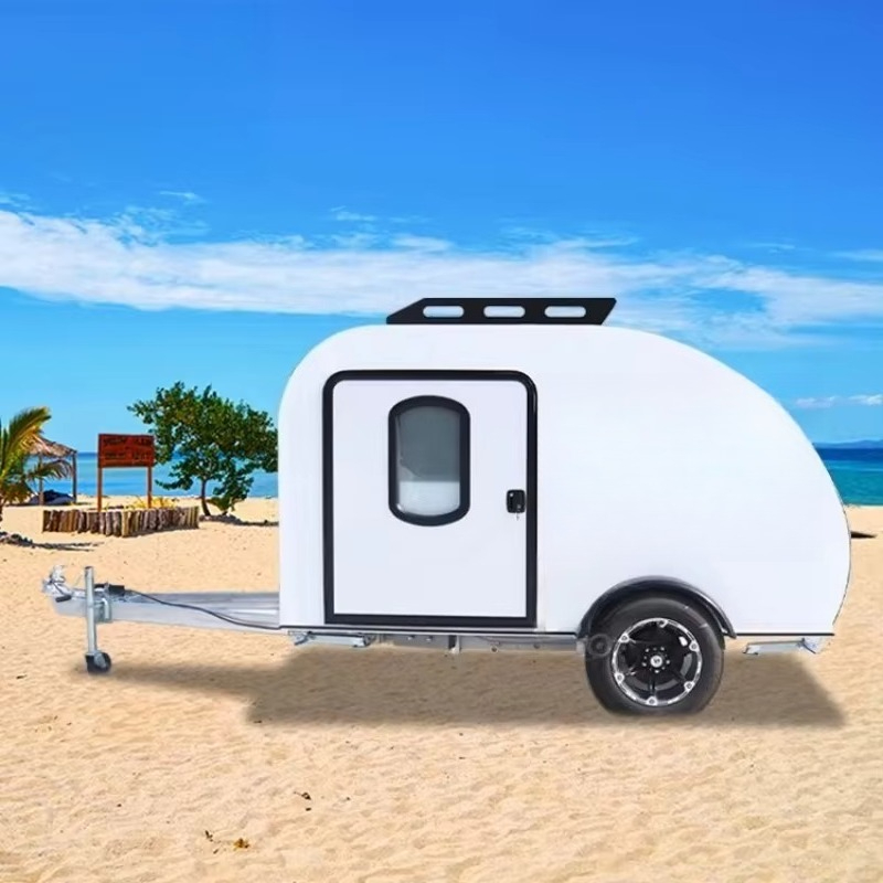 مقطورة تخييم خفيفة الوزن للطرق - مراجعة Camper Trailer Roof Rack وسعره