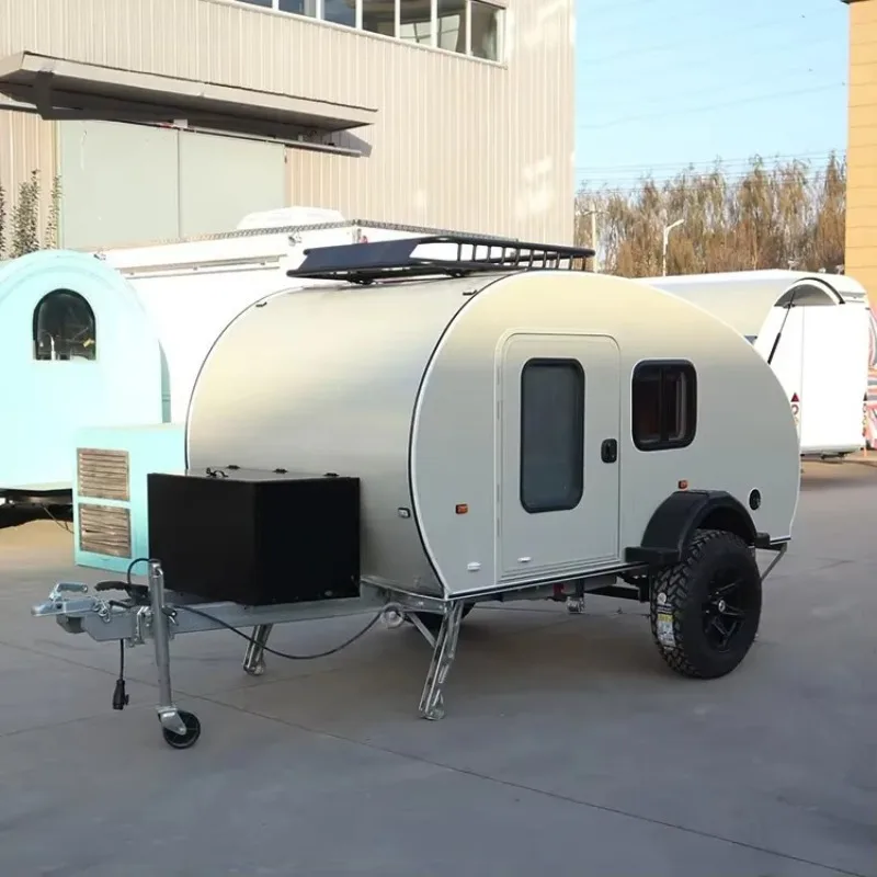 مقطورة تخييم خفيفة الوزن للطرق - مراجعة Camper Trailer Roof Rack وسعره