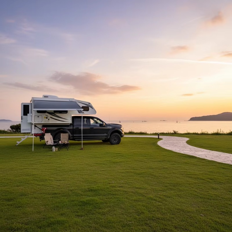 خيمة تخييم خارجية صغيرة حديثة  - مراجعة Off Road Camper Trailer Tent وسعره