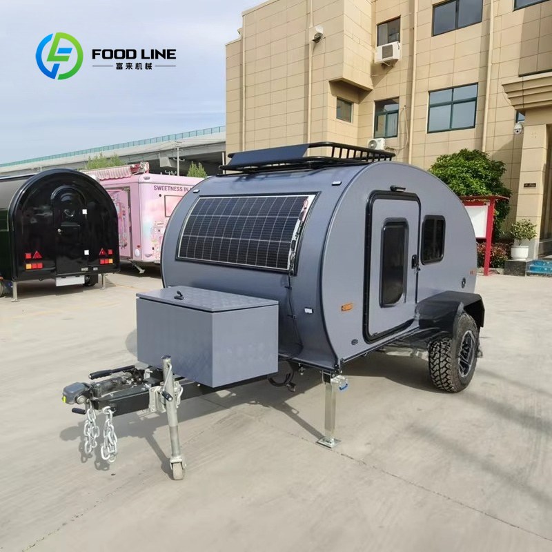 مقطورة تخييم خفيفة الوزن مخصصة - مراجعة Camper Trailer Roof Rack وسعره