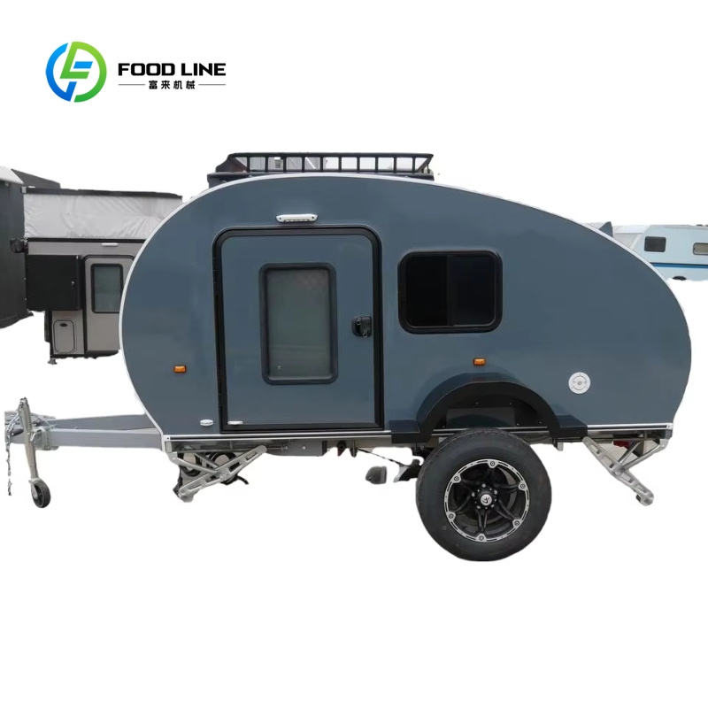 مقطورة تخييم خفيفة الوزن مخصصة - مراجعة Camper Trailer Roof Rack وسعره