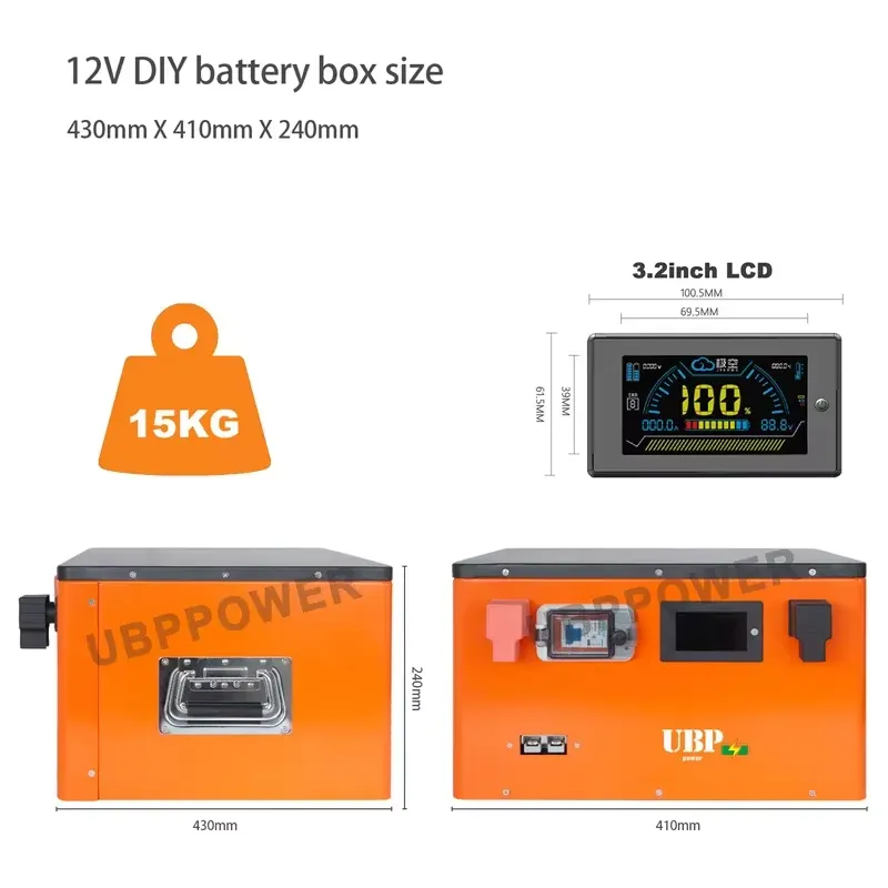 لـ UBPPOWER 24V LiFePO4 مجموعة - مراجعة Rv Lithium Battery 200Ah وسعره