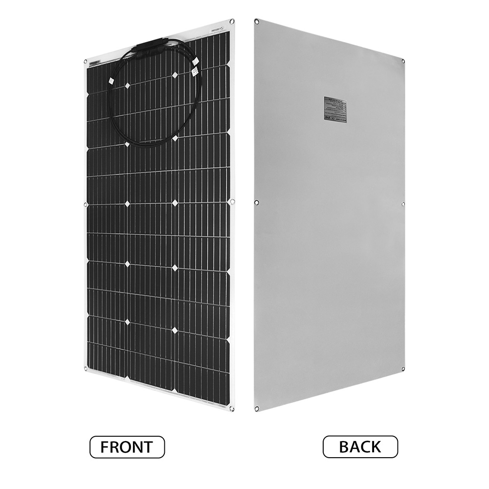 طقم ألواح شمسية 100 واط 200 وا - مراجعة Rv Solar Panel Kit 400W وسعره