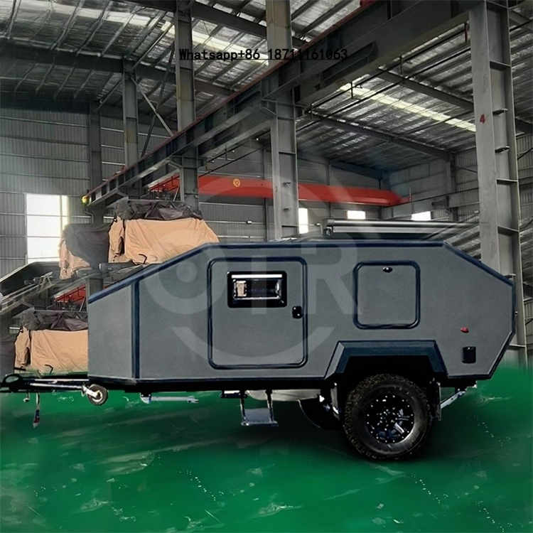 مقطورة تخييم متنقلة للطرق الوع - مراجعة Camper Trailer Suspension Independent وسعره
