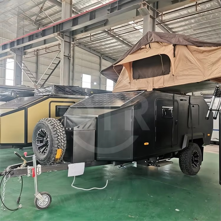 مقطورة تخييم متنقلة للطرق الوع - مراجعة Camper Trailer Suspension Independent وسعره