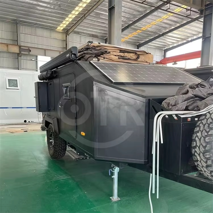 مقطورة تخييم متنقلة للطرق الوع - مراجعة Camper Trailer Suspension Independent وسعره