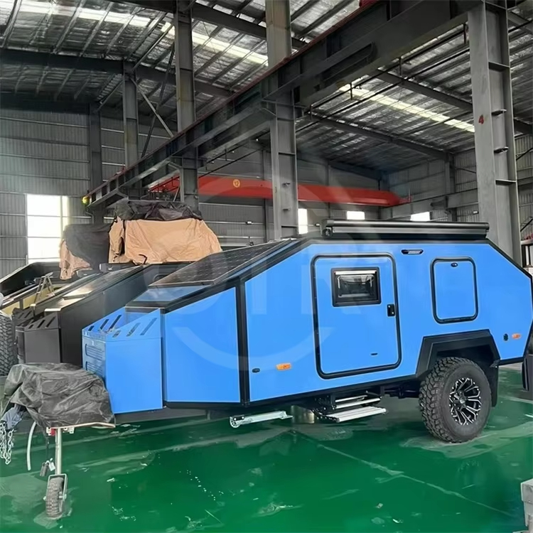 مقطورة تخييم متنقلة للطرق الوع - مراجعة Camper Trailer Suspension Independent وسعره