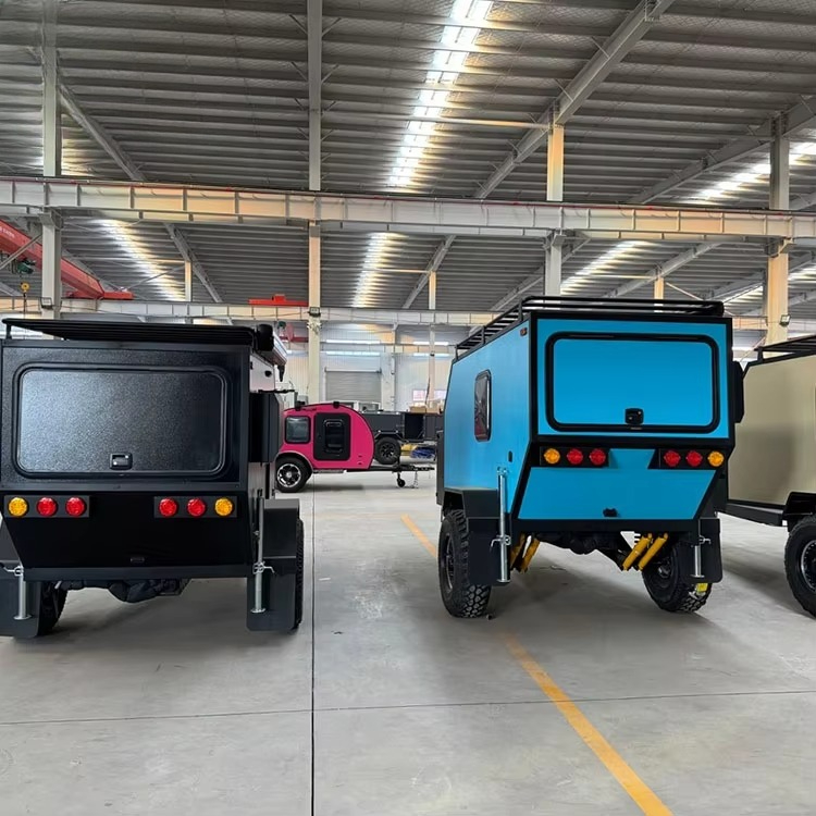 مقطورة تخييم خفيفة الوزن للطرق - مراجعة Camper Trailer Roof Rack وسعره