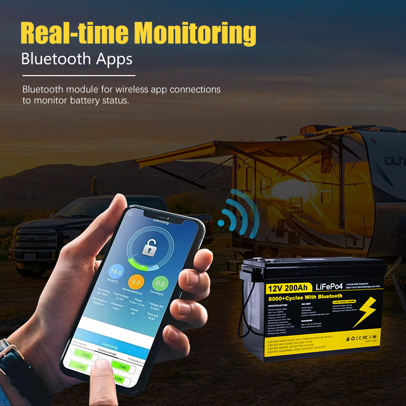 بطارية ليثيوم أيون Lifepo4 12  - مراجعة Rv Lithium Battery 200Ah وسعره