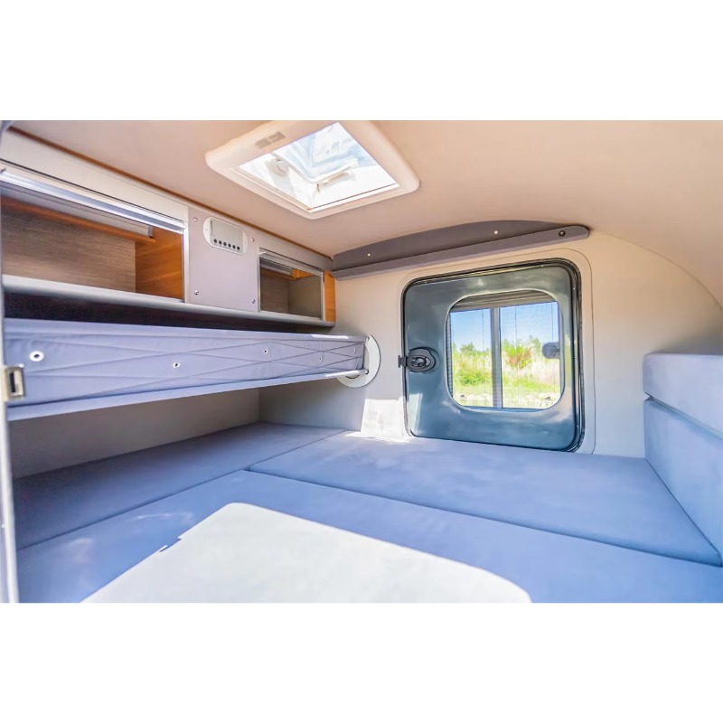 مقطورة متعددة الأغراض للرحلات  - مراجعة Camper Trailer Suspension Independent وسعره