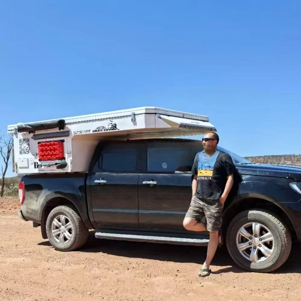 مقطورة سفر قابلة للطي خفيفة ال - مراجعة Camper Trailer Suspension Independent وسعره