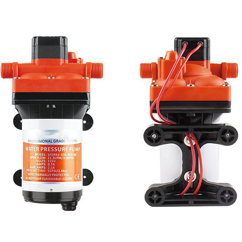 مضخة مياه ذاتية التحضير من سلس - مراجعة Rv Water Pump 12V 55Psi وسعره